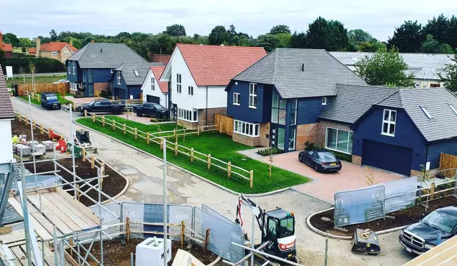 luxury housing development